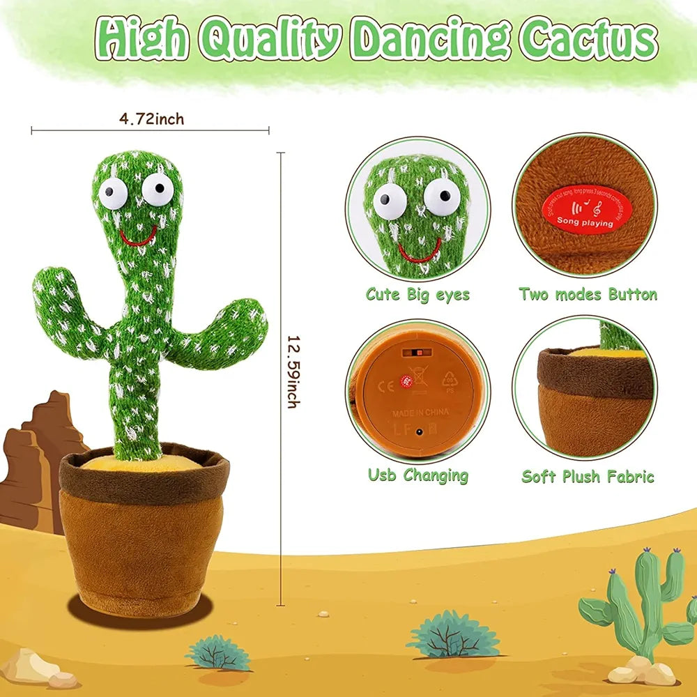 Dancing Cactus Musical Toy