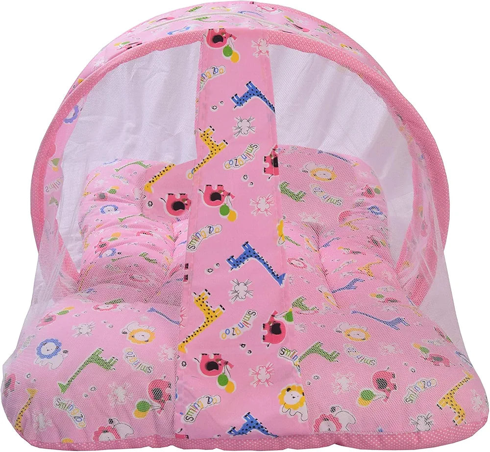 Baby Sleeping Bed- Pink Primium